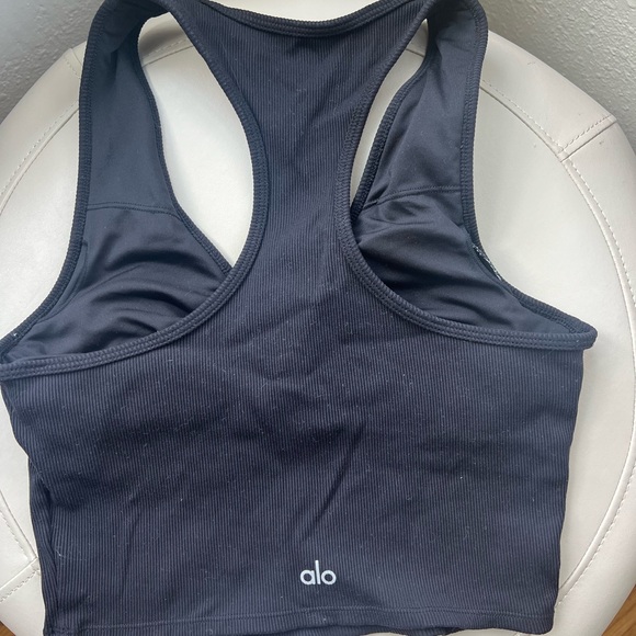 Alo Yoga Cropped Racerback Tank - Picture 4 of 4